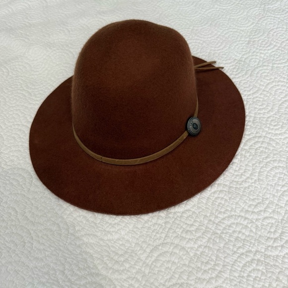 Frye Brown Wool Hat size S/M - Picture 4 of 8
